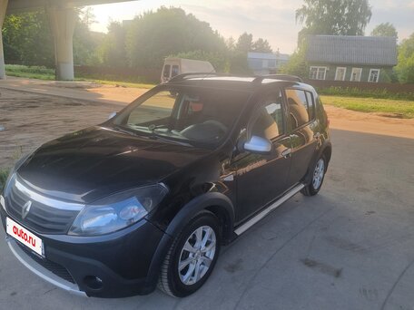2012 Renault Sandero Stepway I, чёрный, 701000 рублей, вид 1