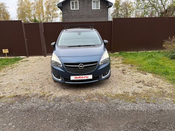2015 Opel Meriva B Рестайлинг, синий, 760000 рублей