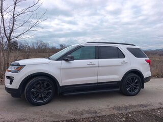 2018 Ford Explorer V Рестайлинг 2, белый, 3099000 рублей, вид 4