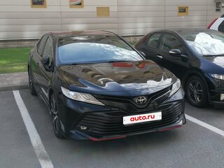 2020 Toyota Camry VIII (XV70), чёрный, 2990000 рублей, вид 2