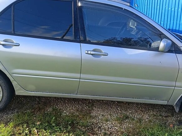 2004 Mitsubishi Lancer IX, серебристый, 190000 рублей