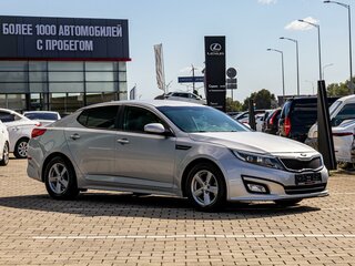 2014 Kia Optima III Рестайлинг, серый, 1195000 рублей, вид 3