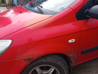 2007 Hyundai Getz I Рестайлинг, красный, 285000 рублей, вид 3