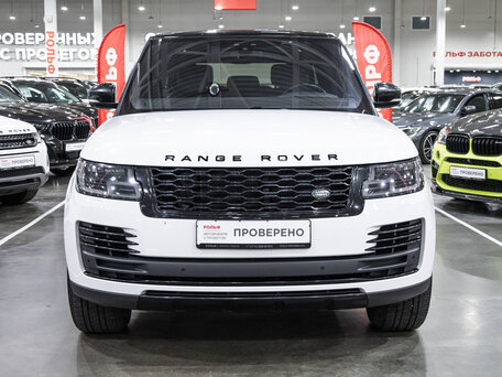 2018 Land Rover Range Rover IV Рестайлинг, белый, 4653000 рублей, вид 3