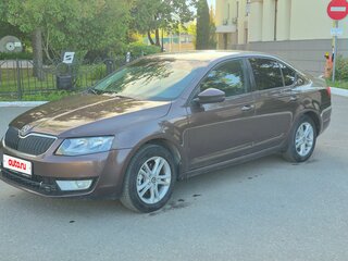 2013 Skoda Octavia III (A7), коричневый, 955555 рублей, вид 1