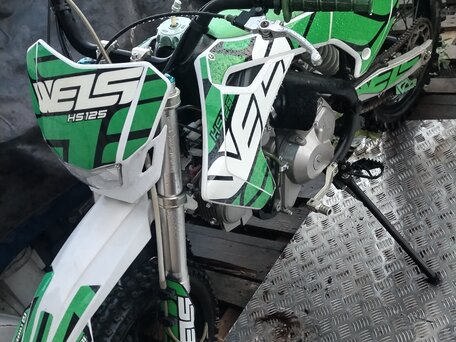 2025 Wels CRF 125, зелёный, 90000 рублей, вид 1