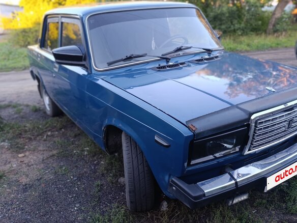 2008 Lada (ВАЗ) 2107, синий, 160000 рублей - вид 1