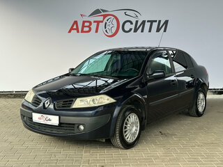 2008 Renault Megane II Рестайлинг, чёрный, 515000 рублей, вид 1