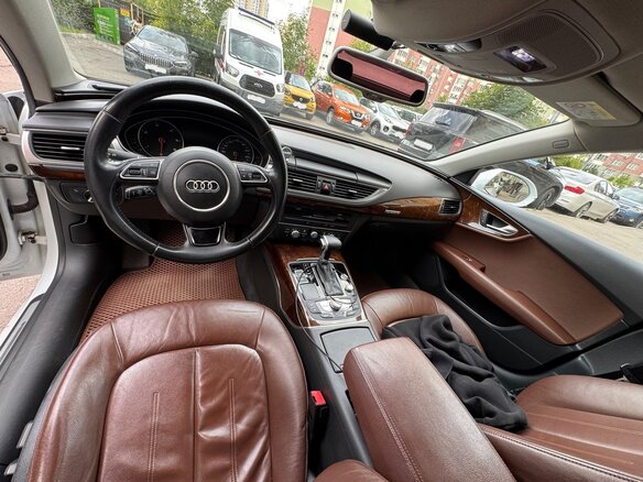 2014 Audi A7 Tiptronic I (4G), белый - вид 17