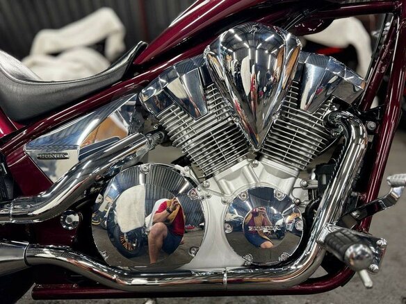 2009 Honda VT 1300CX Fury, пурпурный, 850000 рублей - вид 18