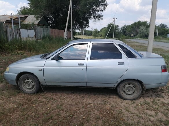 2001 Lada (ВАЗ) 2110, серебристый, 130000 рублей - вид 3