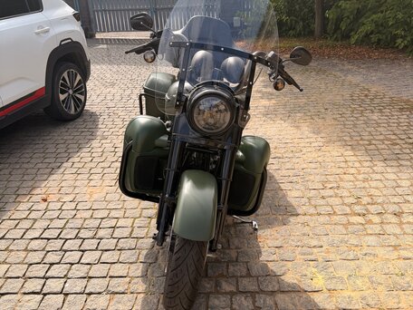 2017 Harley-Davidson Road King, зелёный, 2600000 рублей, вид 1