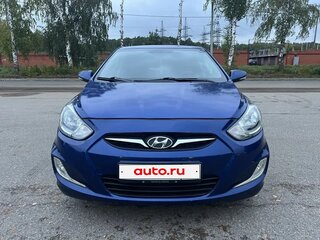 2011 Hyundai Solaris I, синий, 768000 рублей, вид 2