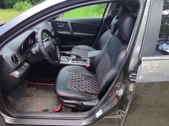 2010 Mazda 6 II (GH) Рестайлинг, серый, 1080000 рублей - вид 5