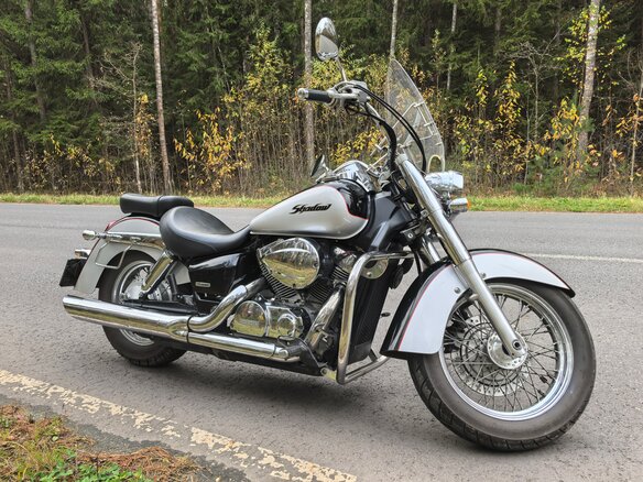 2004 Honda Shadow 750, серый, 473000 рублей - вид 12