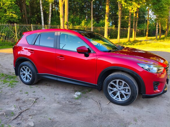 2016 Mazda CX-5 I Рестайлинг, красный - вид 3
