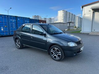 2009 Renault Logan I, серый, 385000 рублей, вид 3