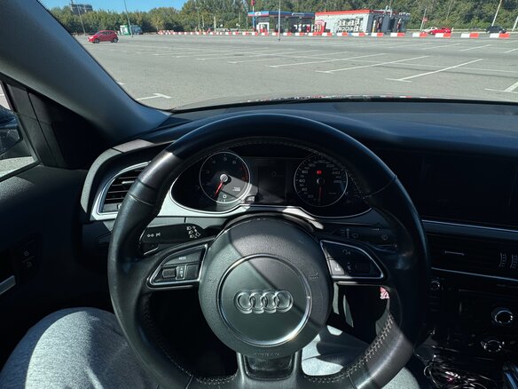 2013 Audi A4 IV (B8) Рестайлинг, синий, 1320000 рублей - вид 29