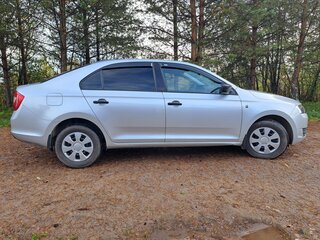 2017 Skoda Rapid I Рестайлинг, серебристый, 1150000 рублей, вид 3