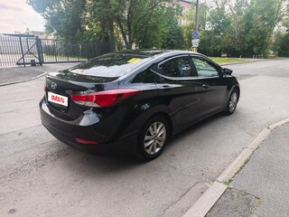 2014 Hyundai Elantra V (MD) Рестайлинг, чёрный, 1150000 рублей, вид 3