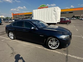 2014 BMW 5 серии 520i VI (F10/F11/F07) Рестайлинг, синий, 1500000 рублей, вид 5