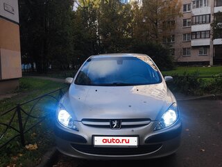 2003 Peugeot 307 I, серебристый, 280000 рублей, вид 2