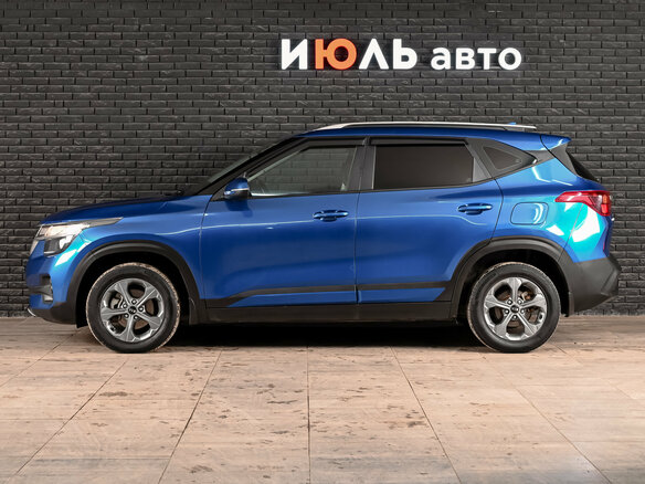 2021 Kia Seltos I, синий, 2000000 рублей - вид 7