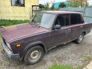 2008 Lada (ВАЗ) 2107, пурпурный, 55000 рублей, вид 3