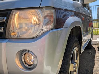 2009 Mitsubishi Pajero Mini II, серебристый, 895000 рублей, вид 3