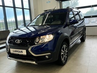2026 Lada (ВАЗ) Largus Cross I Рестайлинг, синий, 2042000 рублей, вид 2
