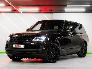2020 Land Rover Range Rover Long IV Рестайлинг, чёрный, 8250000 рублей, вид 4