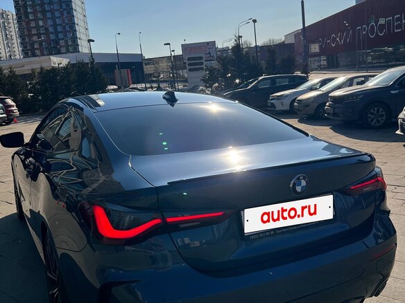 2021 BMW 4 серии 420d G22, G23, G26, синий - вид 6
