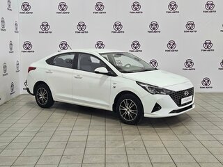 2020 Hyundai Solaris II Рестайлинг, белый, 1177000 рублей, вид 3