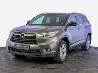 2014 Toyota Highlander III (XU50), серый, 2930000 рублей, вид 1