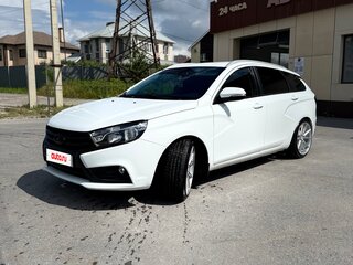 2020 Lada (ВАЗ) Vesta SW I, белый, 1300000 рублей, вид 5