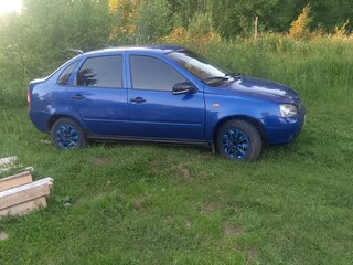 2010 Lada (ВАЗ) Kalina I, синий, 120000 рублей, вид 1