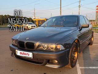 2000 BMW 5 серии 523i IV (E39), чёрный, 699000 рублей, вид 1