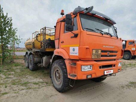 2021 КамАЗ 43118, оранжевый, 7644600 рублей, вид 2