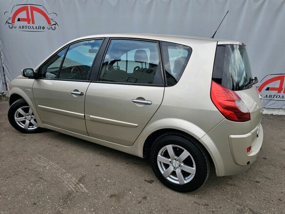 2009 Renault Scenic II Рестайлинг, бежевый - вид 2