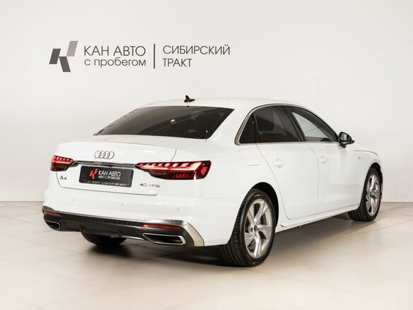 2021 Audi A4 40 TFSI V (B9) Рестайлинг, белый, 3184654 рублей - вид 2