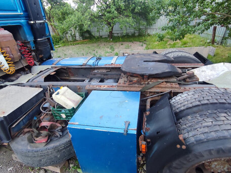 2000 DAF XF, синий, 1350000 рублей, вид 2