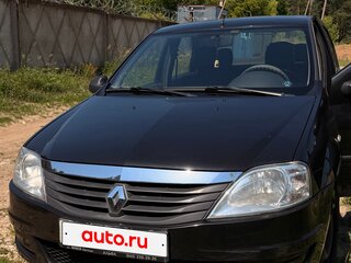 2011 Renault Logan I Рестайлинг, чёрный, 500000 рублей, вид 2