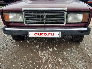 2004 Lada (ВАЗ) 2107, красный, 65000 рублей, вид 1