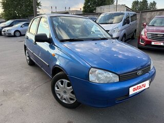 2007 Lada (ВАЗ) Kalina I, синий, 160000 рублей, вид 2