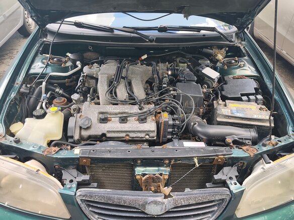 1999 Mazda 626 V (GF), зелёный, 440000 рублей - вид 10