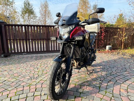 2017 Honda VFR 1200X (Crosstourer), пурпурный, 1090000 рублей, вид 4