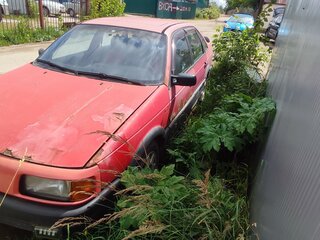 1989 Volkswagen Passat B3, красный, 90000 рублей, вид 1