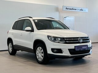 2014 Volkswagen Tiguan I Рестайлинг, белый, 1250000 рублей, вид 3