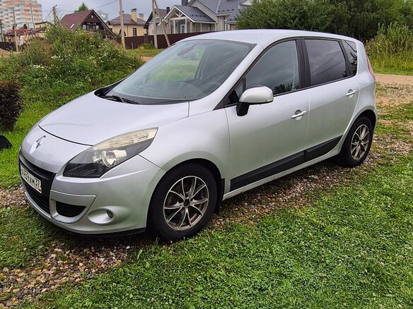 2009 Renault Scenic III, серебристый, 545000 рублей - вид 6