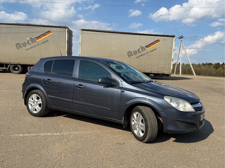 2008 Opel Astra H Рестайлинг, синий, 485500 рублей, вид 1